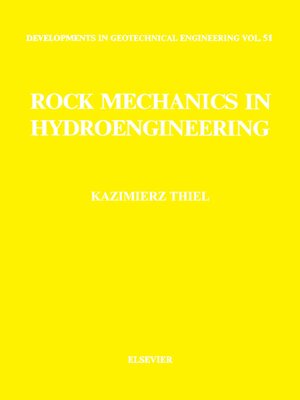 cover image of Rock Mechanics in Hydroengineering